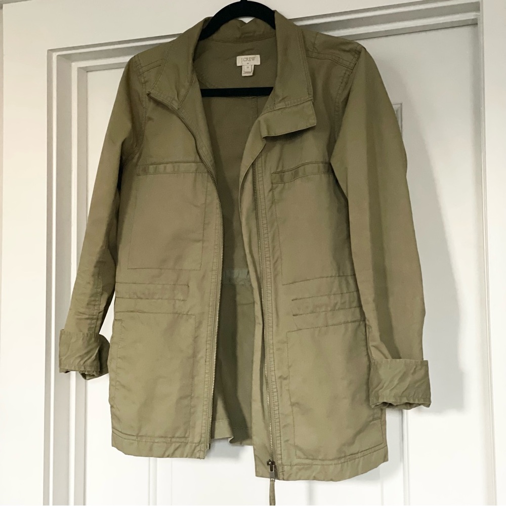 JCrew Green Military Field Jacket from Fall 2017 - Size XS